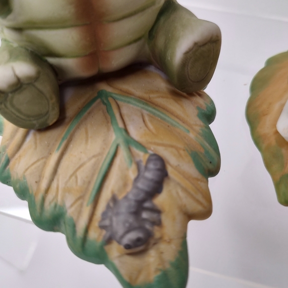 Vintage Homco Turtle Snail Figurines Spring - Picture 2 of 13